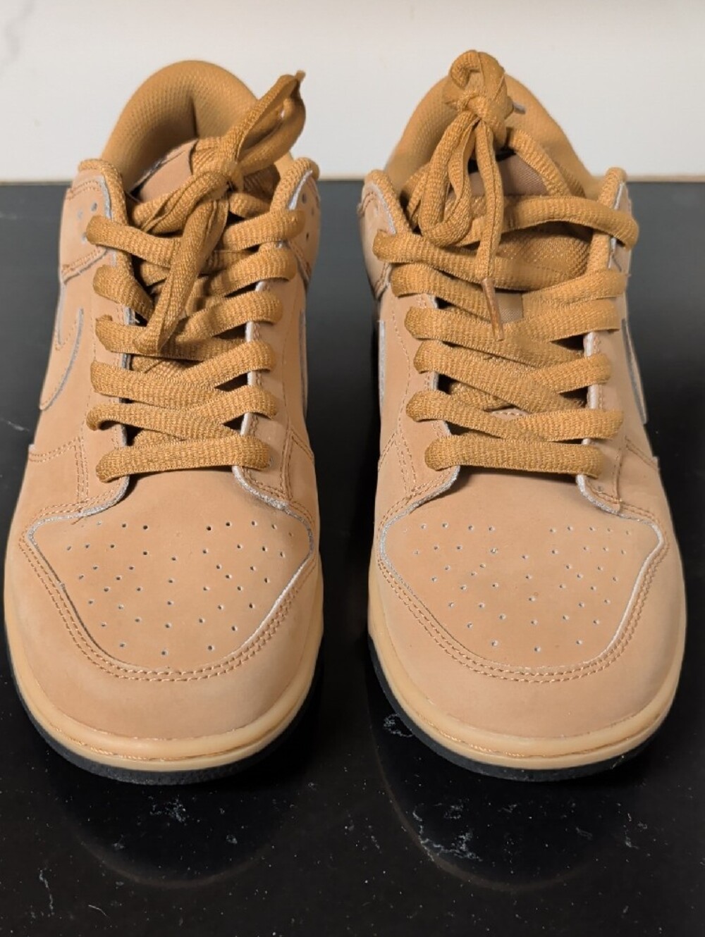 Nike Dunk Low SE 'Wheat Gum' Low-Top Sneakers Men's Size 10.5 Used Excellent - Picture 3 of 10